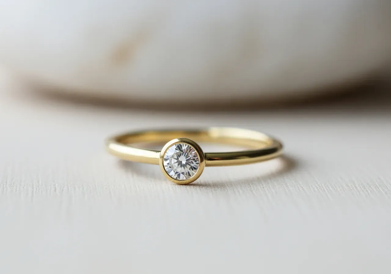 Demeter guldring små storlekar