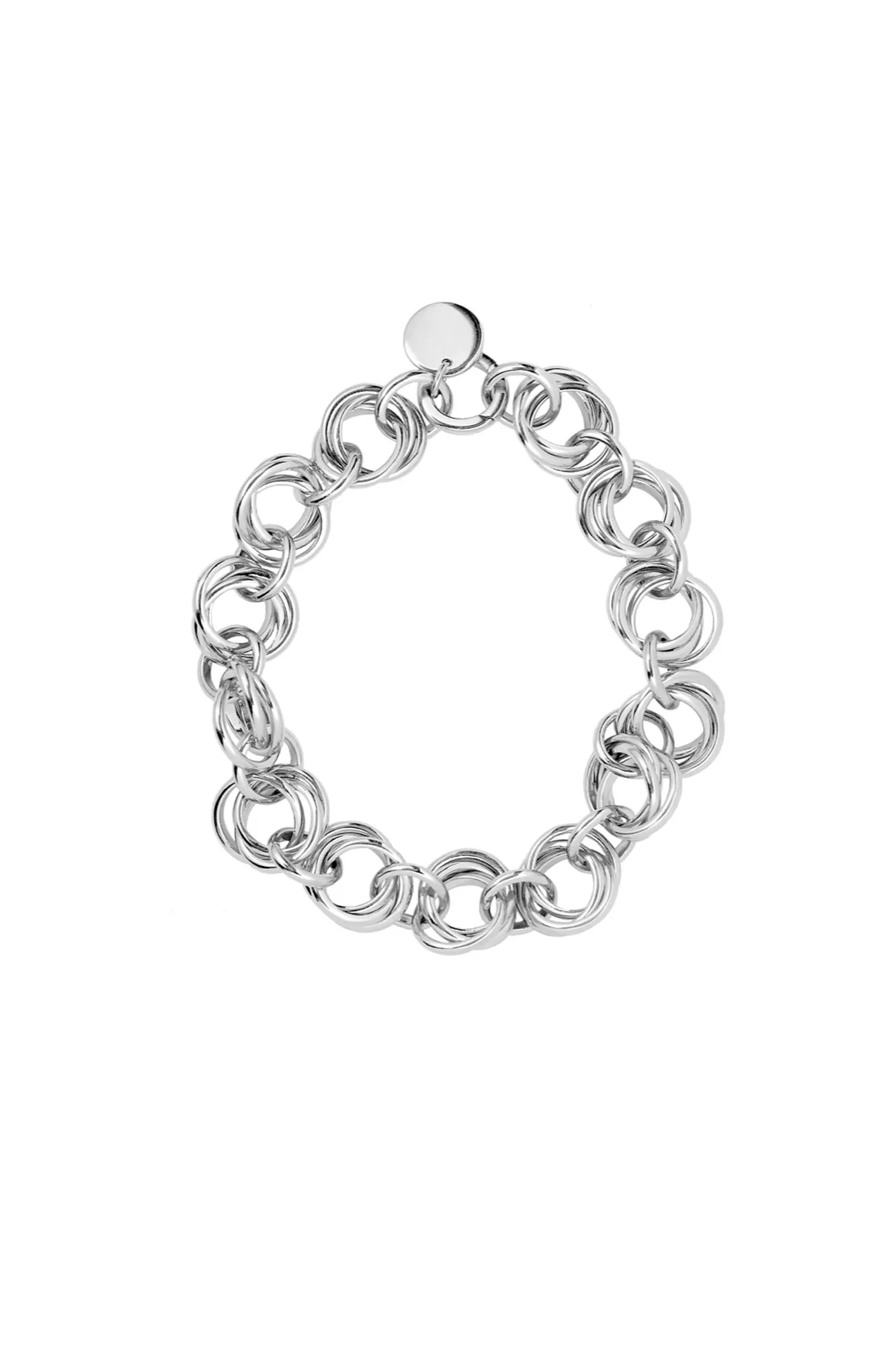 The Troika II Silver Bracelet
