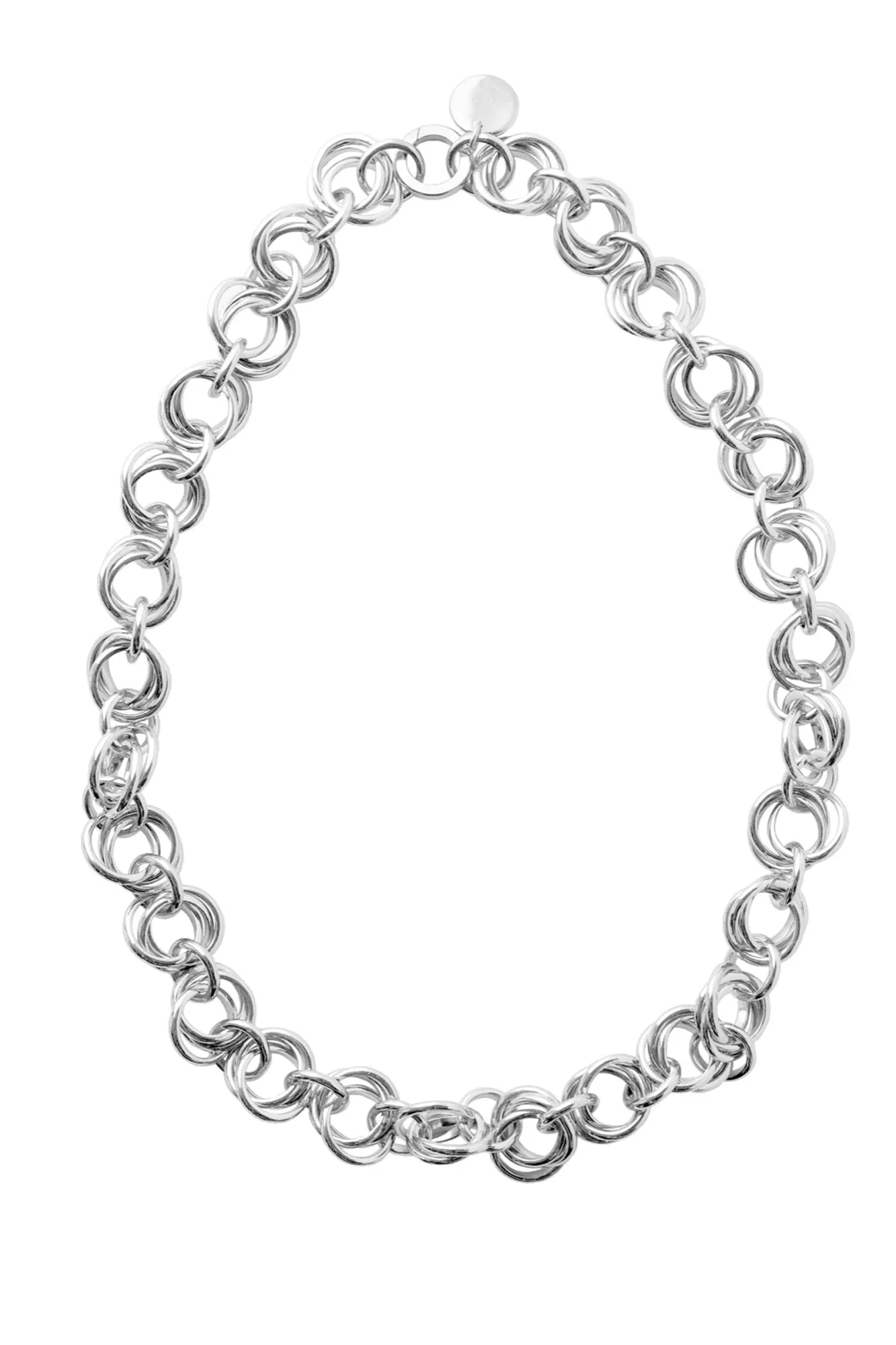 The Troika II Silver Necklace